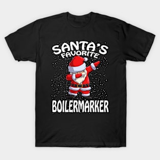 Santas Favorite Boilermarker Christmas T-Shirt